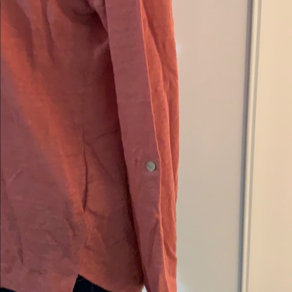 Adrienne Vittadini 100% linen peach colour - Picture 2 of 6